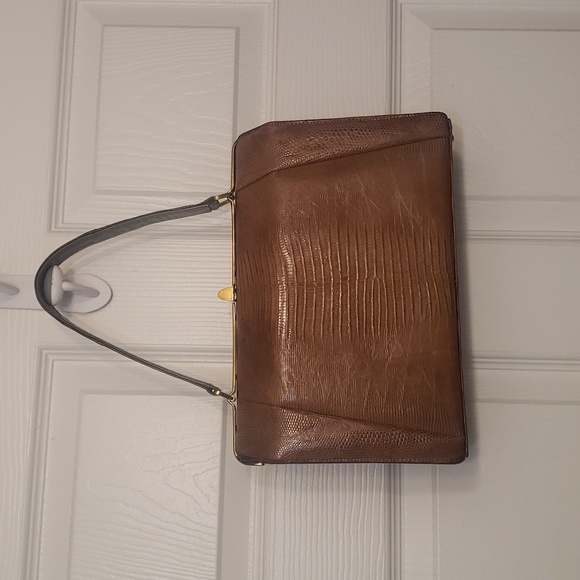 Vintage reptile Escort Bag - Picture 1 of 13